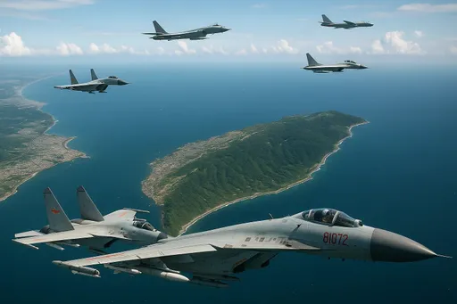 47共军机舰袭扰台海周边海空域　国军机舰严密监控