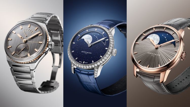 本周新錶｜月光與海的詩篇　Arnold & Son三新作譜寫時間的浪漫章節