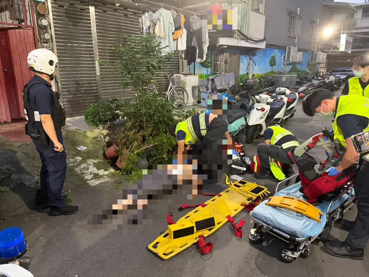 消防人员到场时男子已无生命迹象。翻摄画面