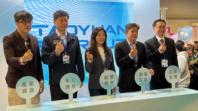 18組具潛力的新創團隊涵蓋AI應用、永續科技、教育科技到生活創新，為桃園創新生態注入更強勁的成長動能。曾佳俊攝