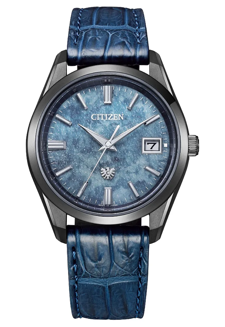 The CITIZEN「夏瀾」腕錶AQ4100-22L，11萬3000元。品牌提供