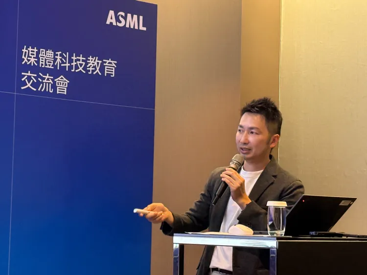 ASML台灣暨東南亞區客戶行銷主管徐寬成。呂承哲攝