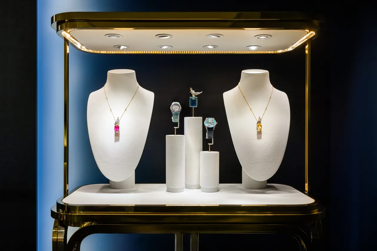 Tiffany 2025年度高级珠宝展展场。品牌提供