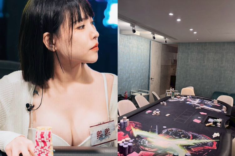信義區住商大樓藏德州撲克賭場 爆乳女網紅被逮嚇壞