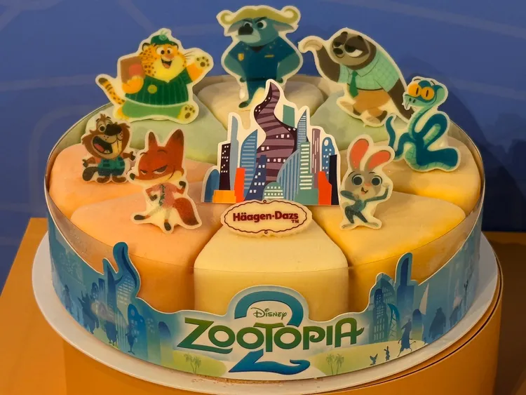 動物方城市冰淇淋蛋糕。陳揚盛攝