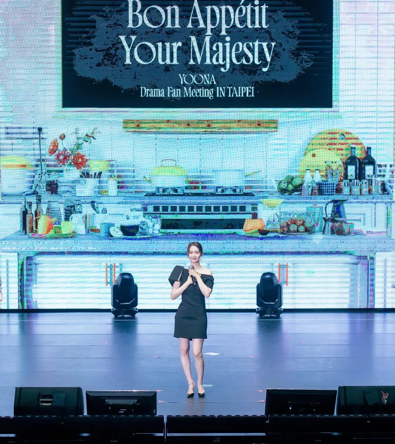 潤娥現身化身最美廚師。SHOWOFFICE提供