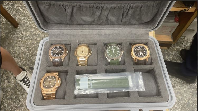 5支二手名錶近2000萬　約飯店包廂交易險遭搶　警逮7人強盜集團送辦