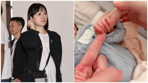 吳怡萱生了！曝嫩嬰趴胸前神奇反應　柯文哲獻16字祝福
