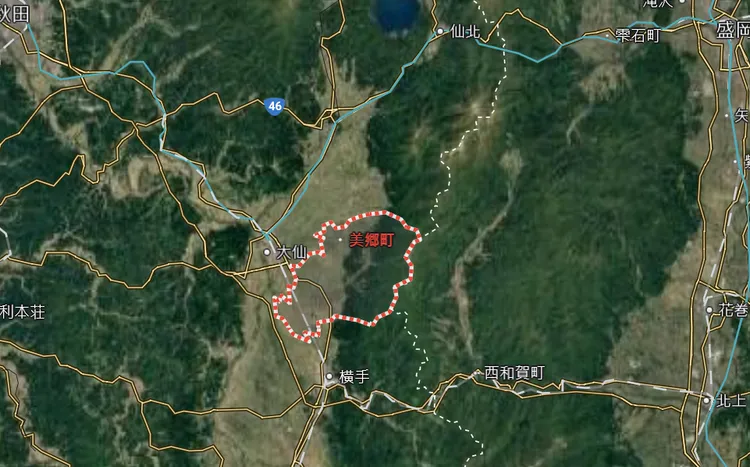 另一處熊襲發生地點。Google Maps