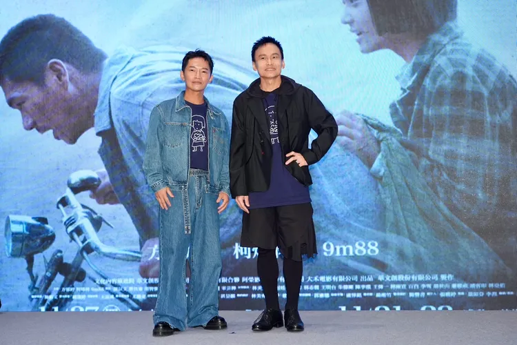 蔡昌憲（左）與陳以文。娛樂中心攝