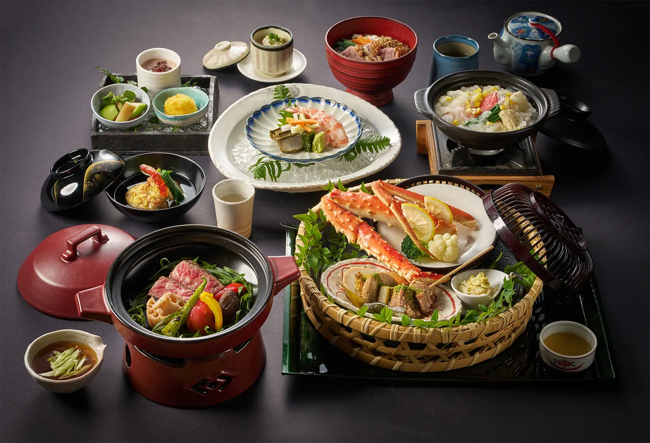 晴山日料推出「食之都美食大使 匠心旬味」冬季套餐，选用冬季盛产的渔获食材，搭配美福鲜牛，每位6980元+10%。台北美福大饭店