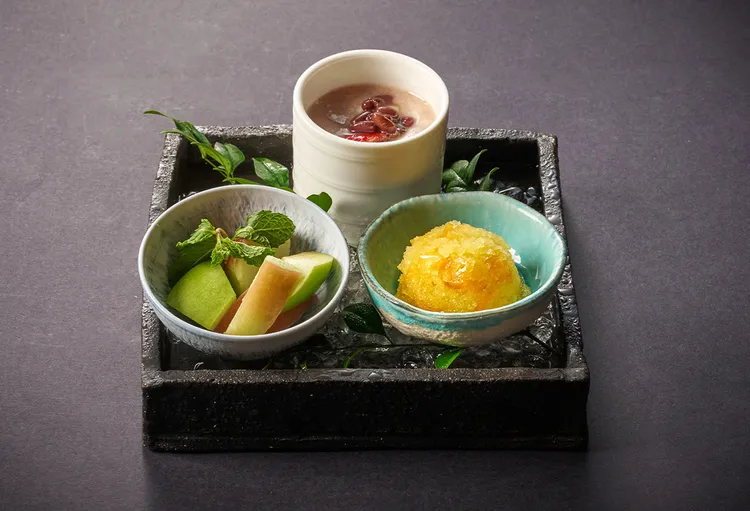 單點料理有兩道鮮美鰻魚料理，以及三道套餐裡的限定菜色，讓想嚐鮮的賓客也能單點享用，每道580元起。台北美福大飯店