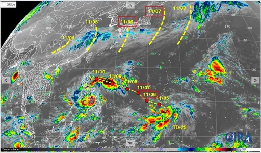準鳳凰颱風是「麻煩的系統」！專家：轉向恐接近台灣