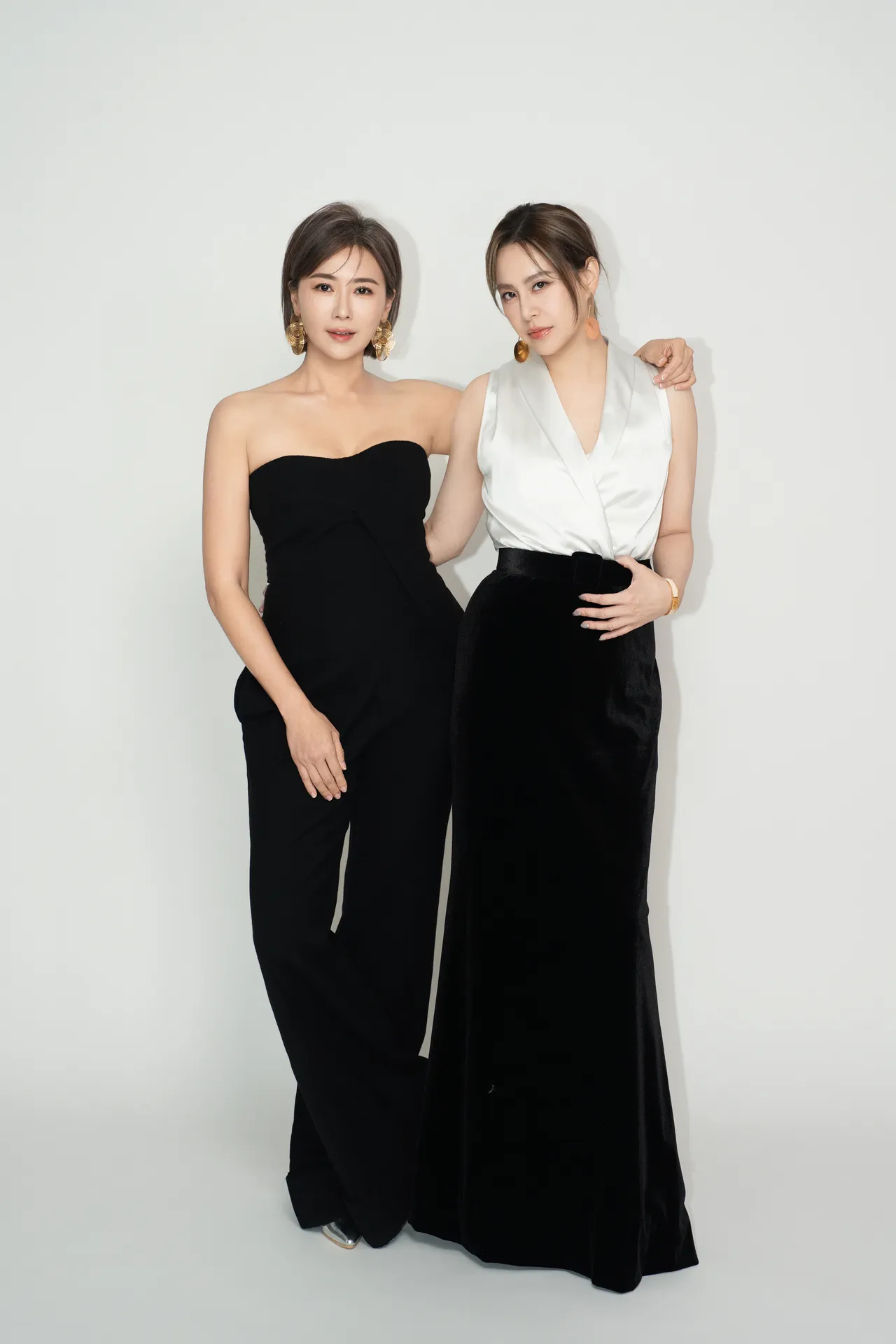 連靜雯和黃小柔惺惺相惜。優墨攝影提供