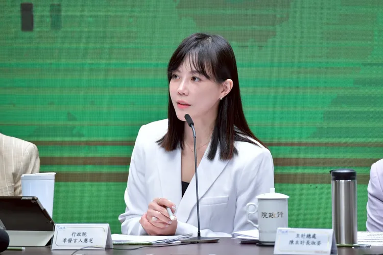 行政院发言人李慧芝。行政院提供