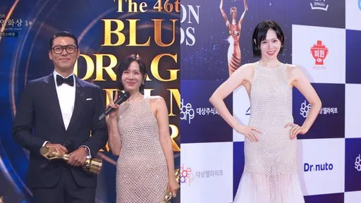 孙艺真戴FRED珠宝示爱玄彬　青龙奖封影后闪上加闪