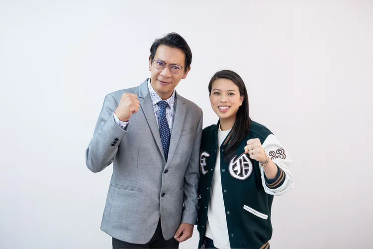 名嘴」徐展元与葛仲珊跨界合作。索尼提供