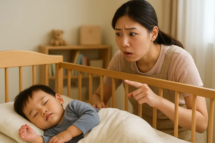 保母發現男童已無呼吸心跳，打電話給父親送醫搶救，但男童仍因支氣管炎引發腦炎不治。AI生成示意圖