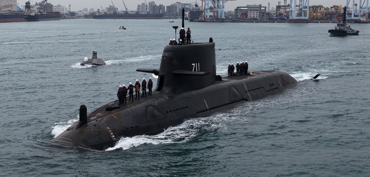 國艦國造！海鯤軍艦完成第四次浮航海試