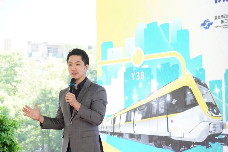 蔣萬安表示，北捷環狀線與日本山手線同具時代意義。北市府提供