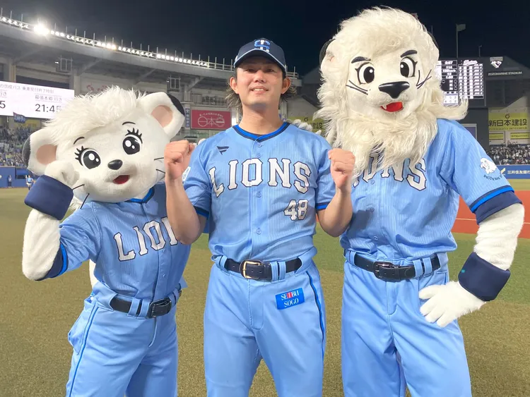 今井达也是西武王牌投手。  翻摄西武FB