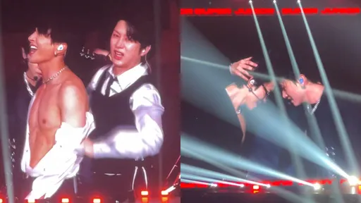 SJ大巨蛋玩瘋了！希澈扒開利特襯衫露腹肌　銀赫拉東海靠頭比拚