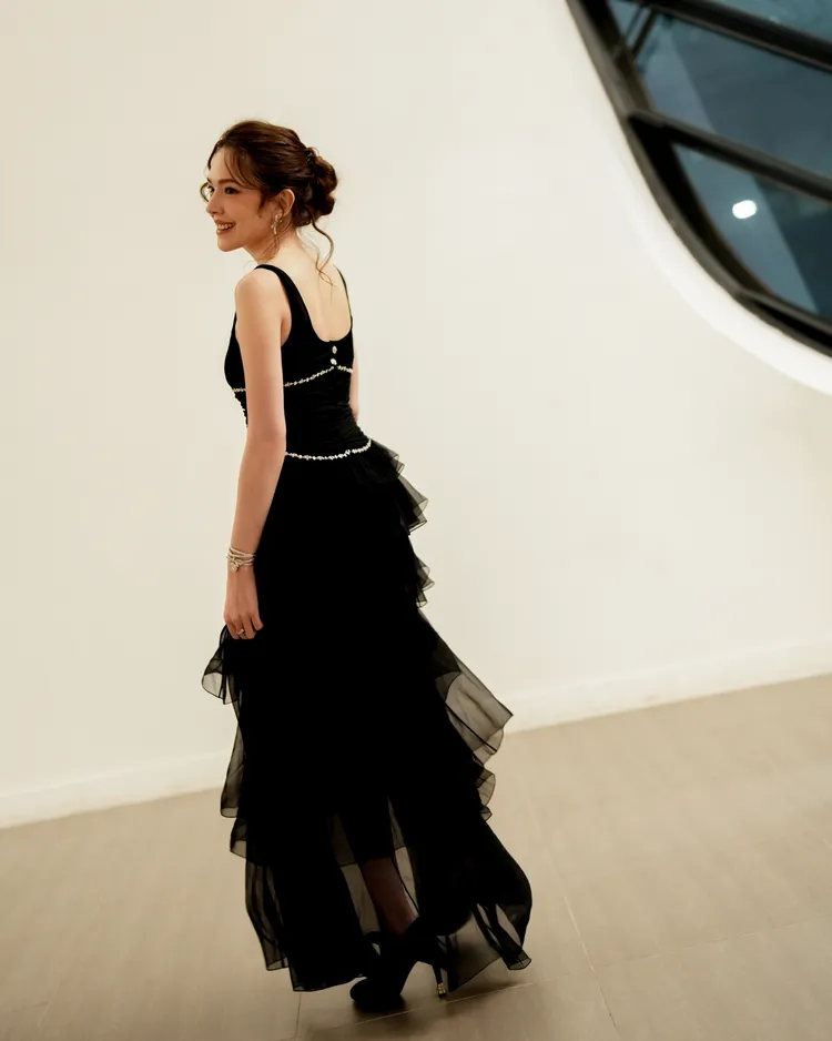 許瑋甯生完後身材恢復迅速，日前受金馬獎邀約擔任頒獎嘉賓。品牌提供