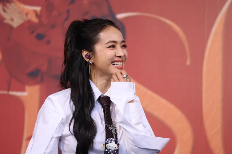 Jolin時隔6年舉辦簽唱會，心情很不錯。莊宗達攝