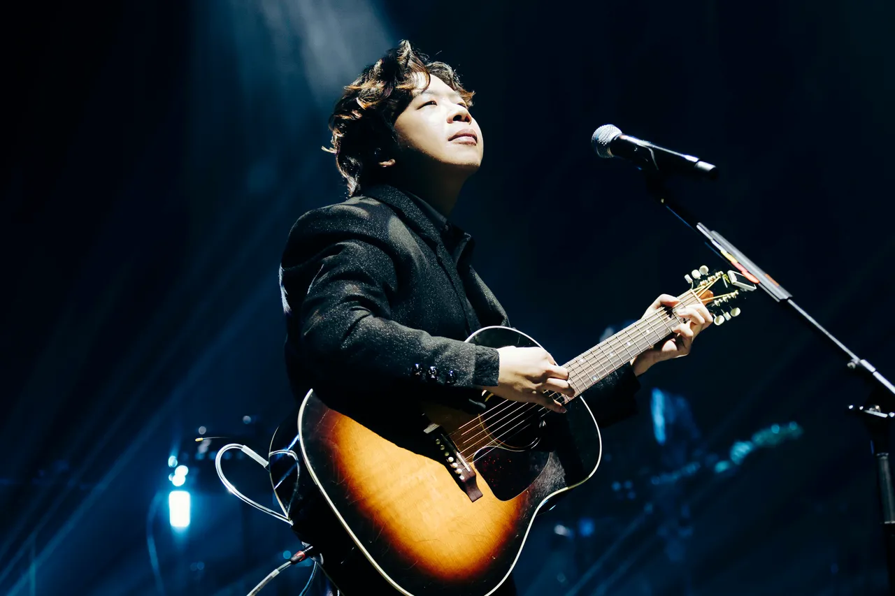 好乐团吉他手子庆。好乐团提供