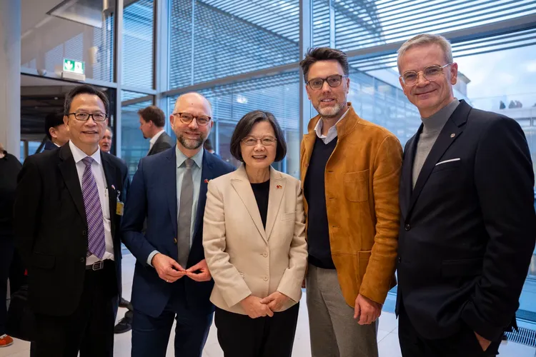 蔡英文訪德。翻攝X