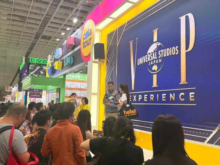 可樂旅遊預估今年旅展業績較去年增加20%。業者提供