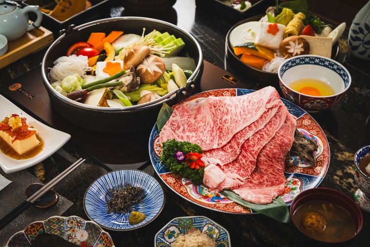 台北預約名店「橋山壽喜燒」頂級A5和牛、爆量雲丹丼限期登場