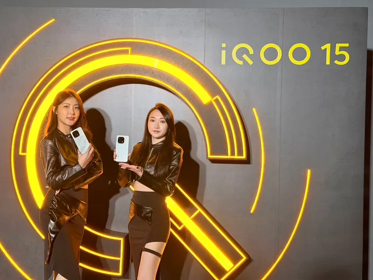 vivo子品牌iQOO與最新旗艦iQOO 15正式登台。趙筱文攝