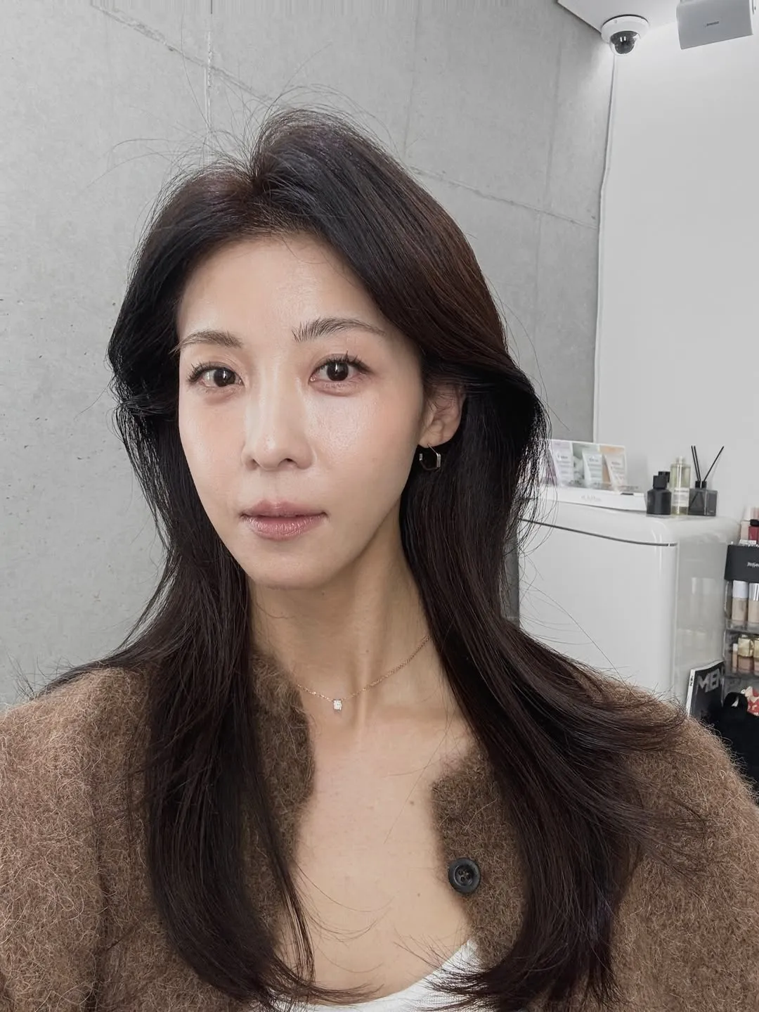 河智苑是「皇后電波」的代言人。翻攝IG 