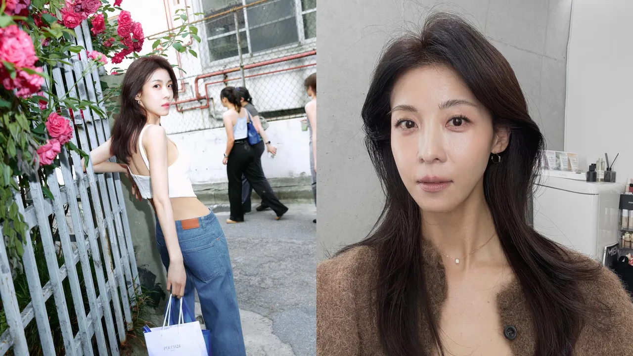 「奇皇后」河智苑7月分享的形象照，螞蟻腰加上無痕少女肌，讓人相當驚艷，她代言的皇后電波也掀起討論。翻攝IG