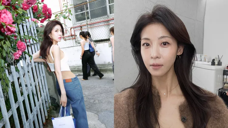 「奇皇后」河智苑7月分享的形象照，螞蟻腰加上無痕少女肌，讓人相當驚艷，她代言的皇后電波也掀起討論。翻攝IG