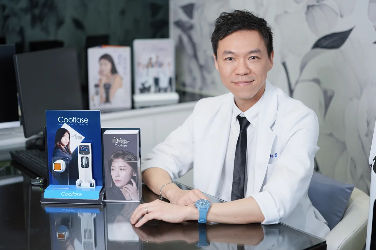 愛爾麗集團張祐嘉醫師。彭欣偉攝