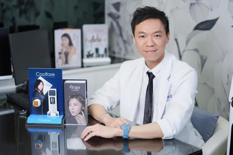 愛爾麗集團張祐嘉醫師。彭欣偉攝