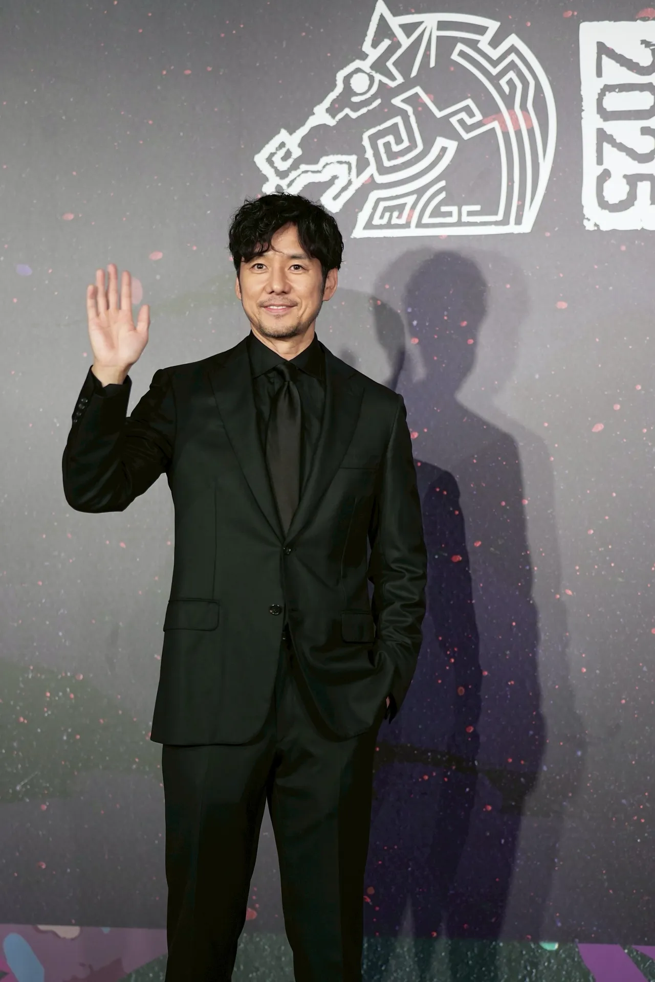 西岛秀俊出席金马。彭欣伟摄