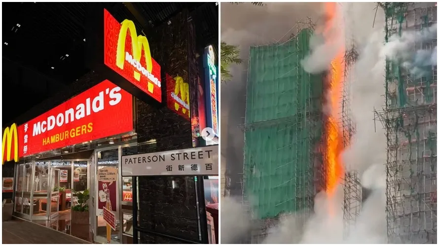 香港麦当劳提供食物给大火灾民　一早就送千份早餐超暖心