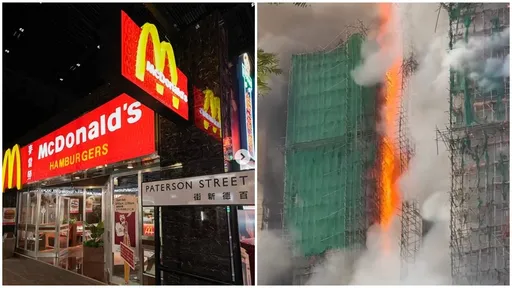 香港麦当劳提供食物给大火灾民　一早就送千份早餐超暖心