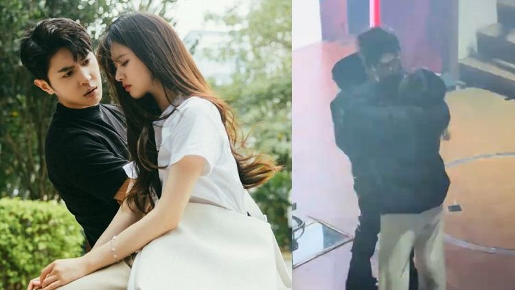 《偷偷藏不住》桑延被女粉拉頭襲吻！陳哲遠上回遭強抱