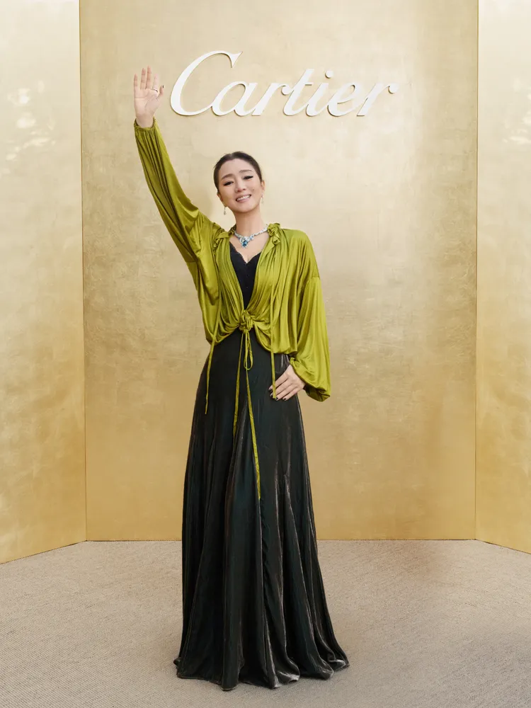 鞏俐。品牌提供