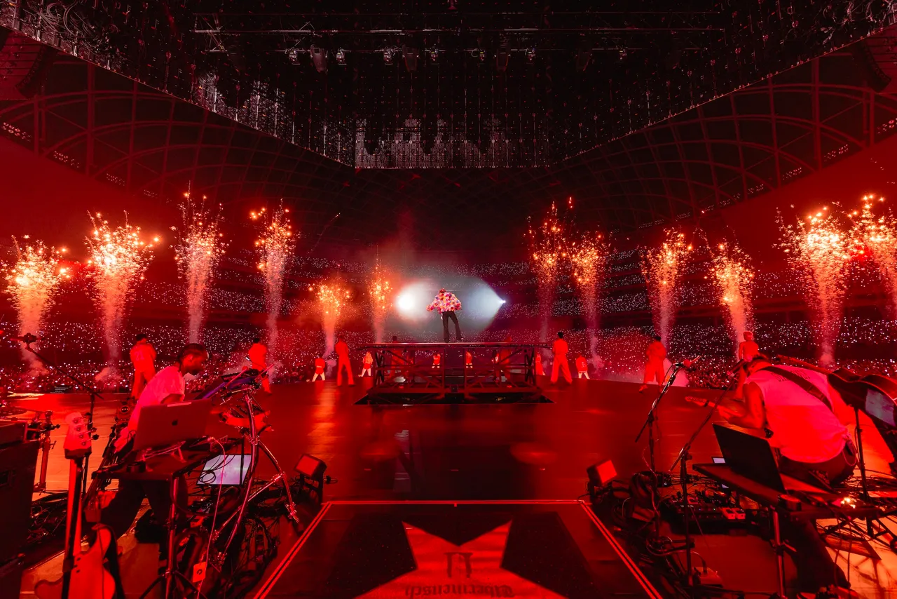 GD大巨蛋2场演出累积近8万人次进场。Galaxy Corporation提供