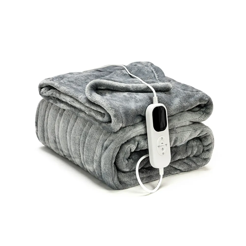 诺维斯豪华法兰绒银离子双人电热毯，即日起至11/30，优惠价1290元。业者提供