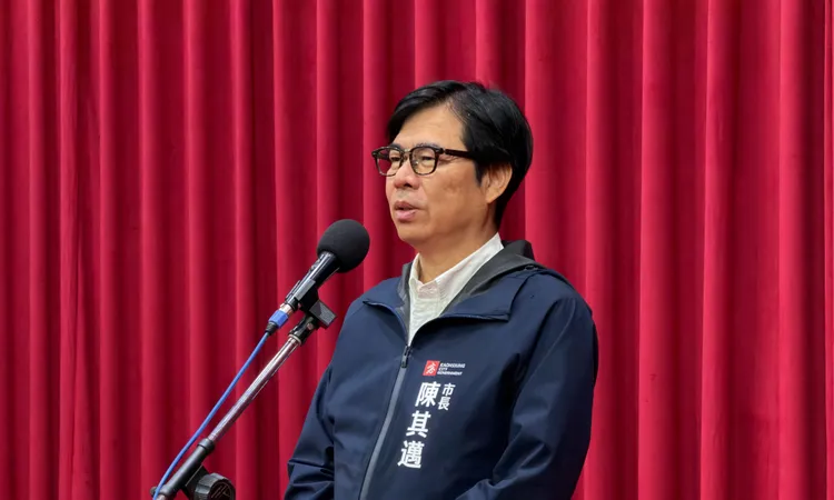 陈其迈希望立法院邀请地方政府列席来说明状况。翻摄画面