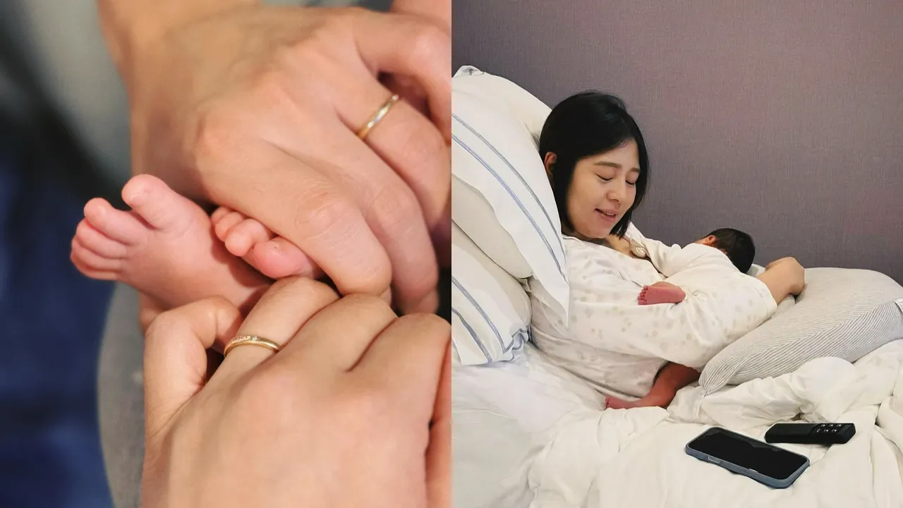 刘品言女儿连TT出生了。翻摄刘品言IG