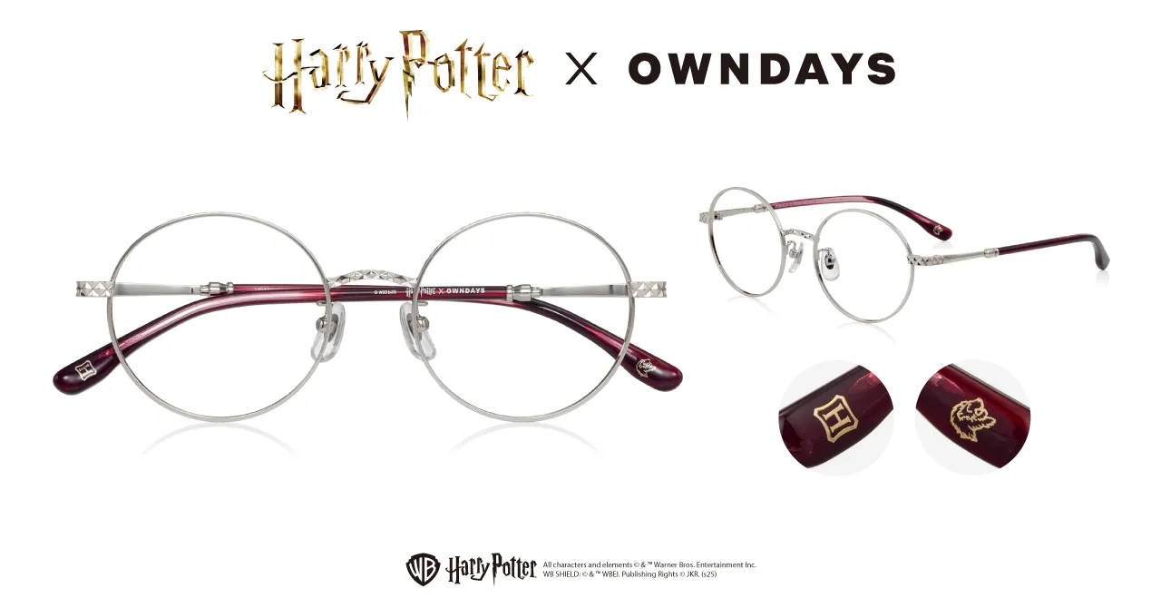 葛來分多款採用紅金配色搭配鏡腳尾端的獅子圖案。品牌提供