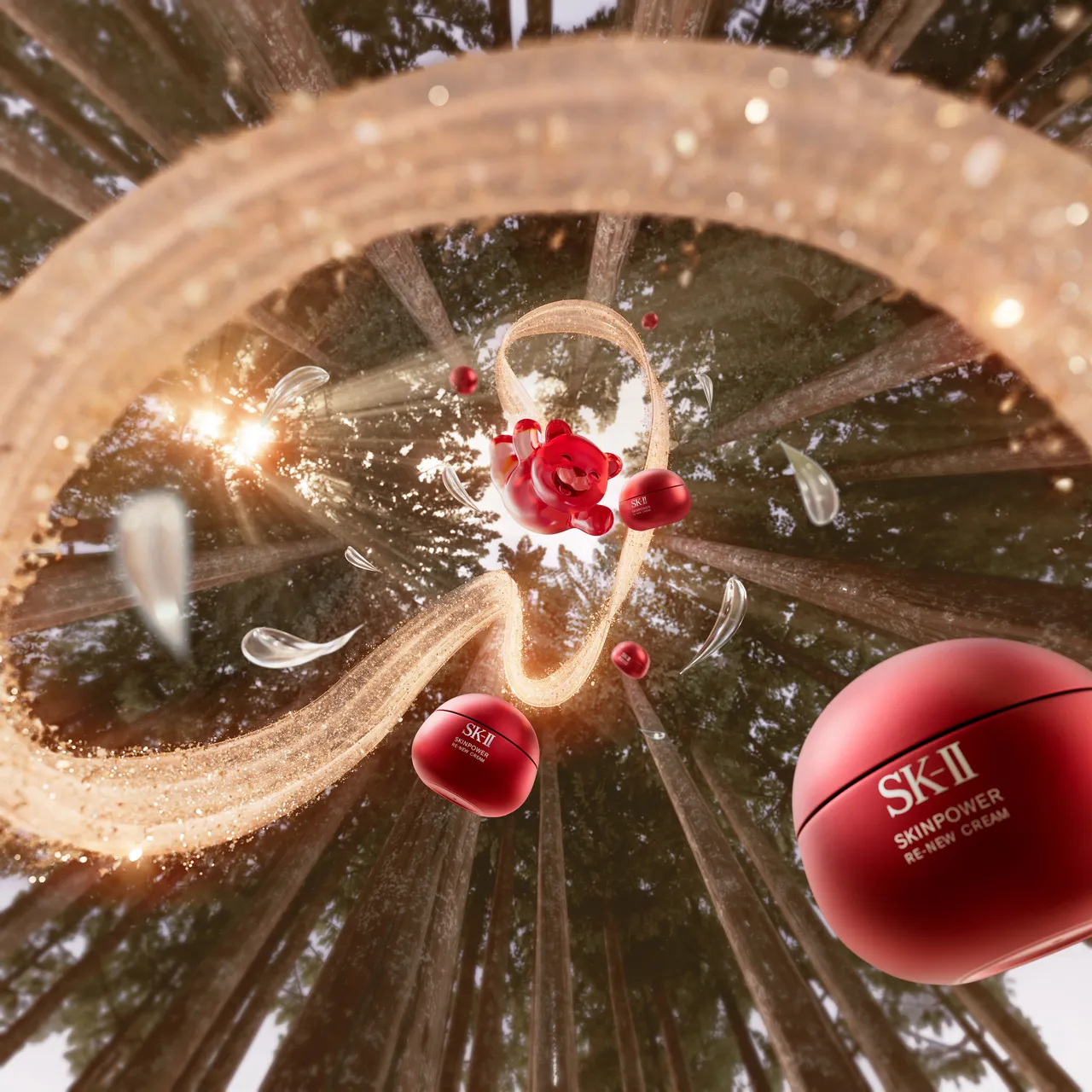 SK-II PITERA晶透小熊。品牌提供