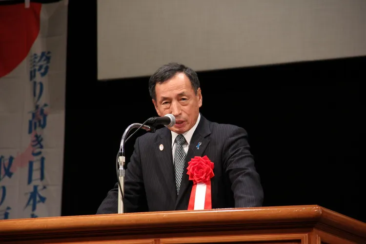 自卫队退役将领田母神俊雄。翻摄自本人X